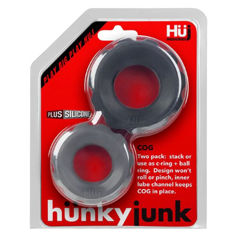 Hunkyjunk COG 2 size c-ring, pack, tar – stone