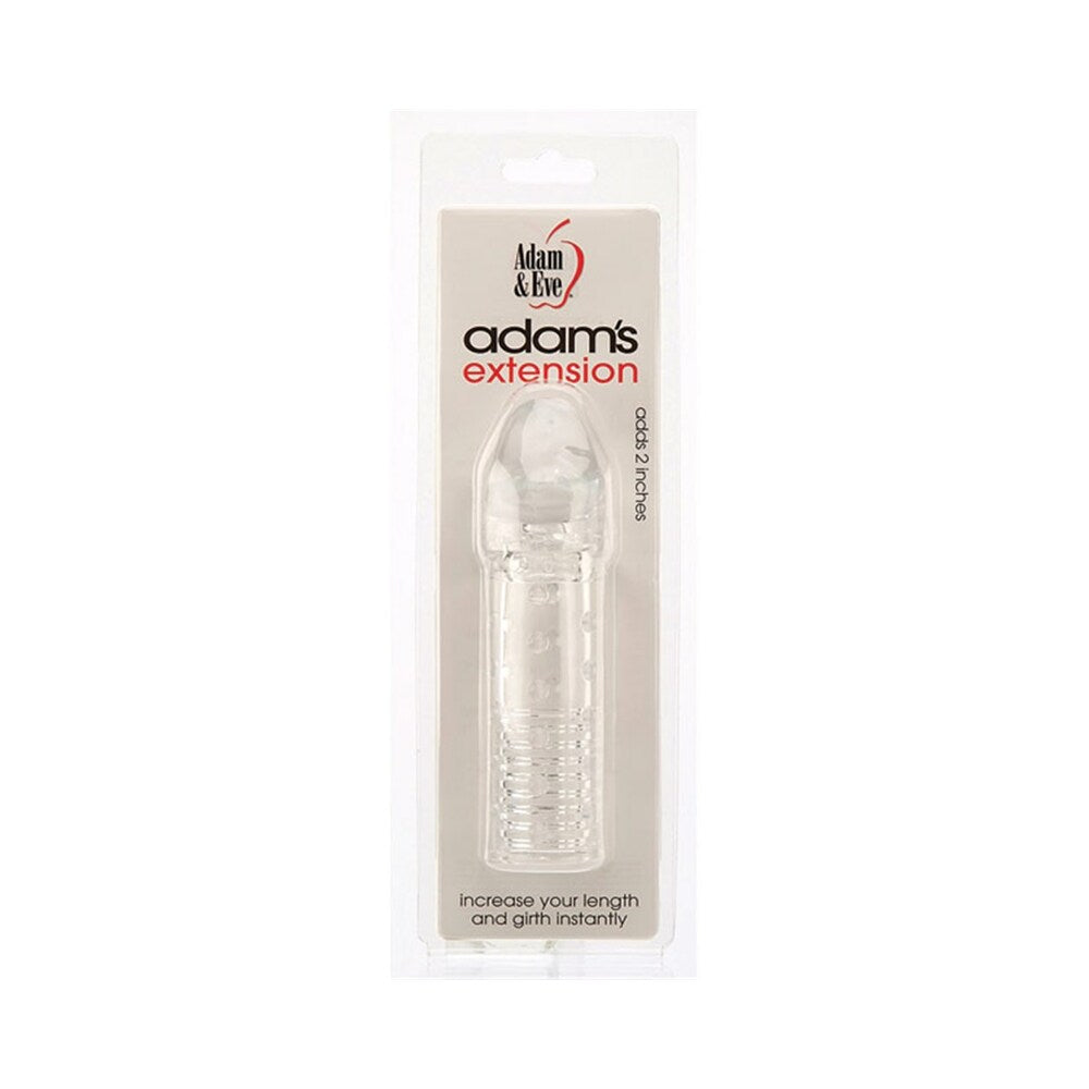 Adam & Eve Adam’s Extension 2 in. Penis Extender Clear